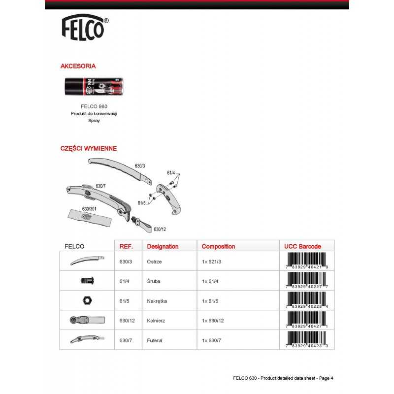 pilka-felco-6303